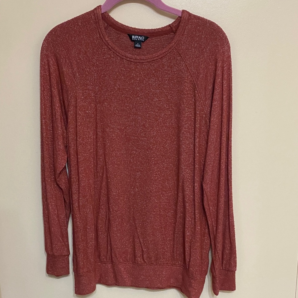 Buffalo David Bitton Women's Brick Crewneck Sweater